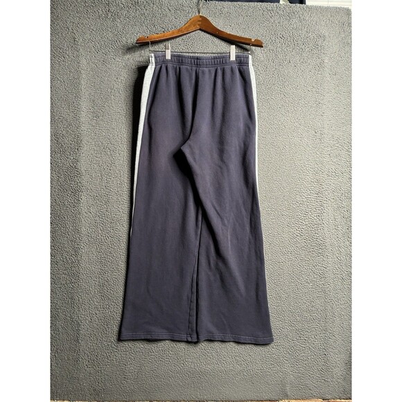 BRANDY MELVILLE Sweatpants Womens One Size Wide-Leg Drawstring Side Stripe - Picture 2 of 16